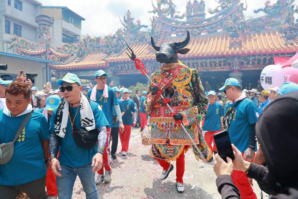 ▲農曆6月15日為城隍爺聖誕千秋,已有超過一甲子歷史的南投市指南宮城隍爺聖誕遶境祈安活動,向來是地方年度重要宗教盛事,更有南投市「小過年」之稱。