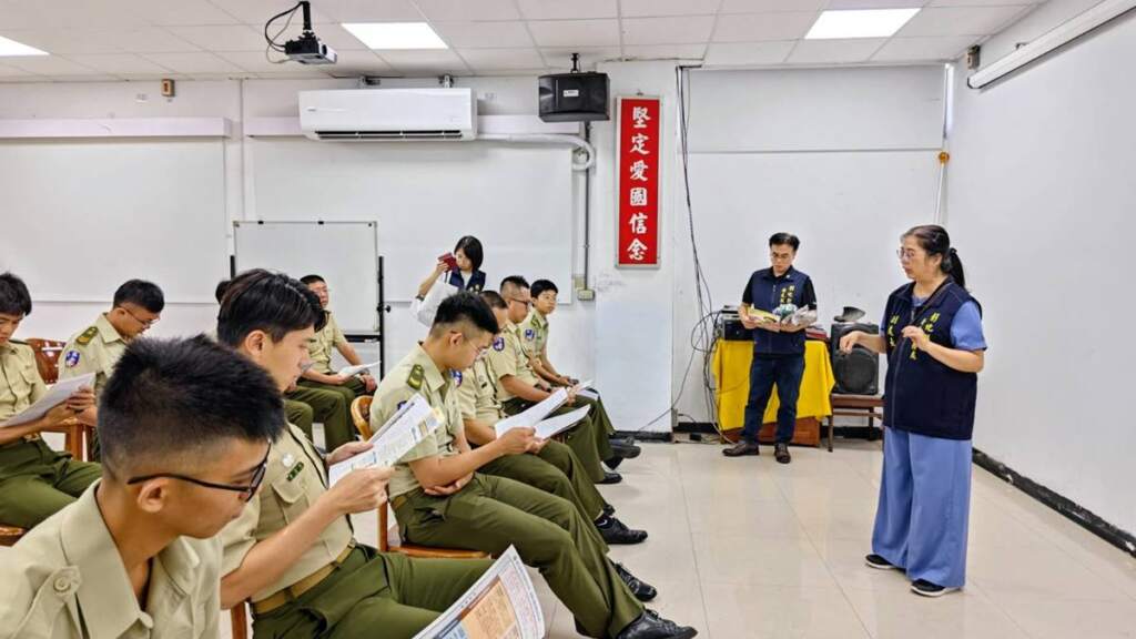 ▲彰化榮服處前進營區,助官兵退役職涯超前部署。