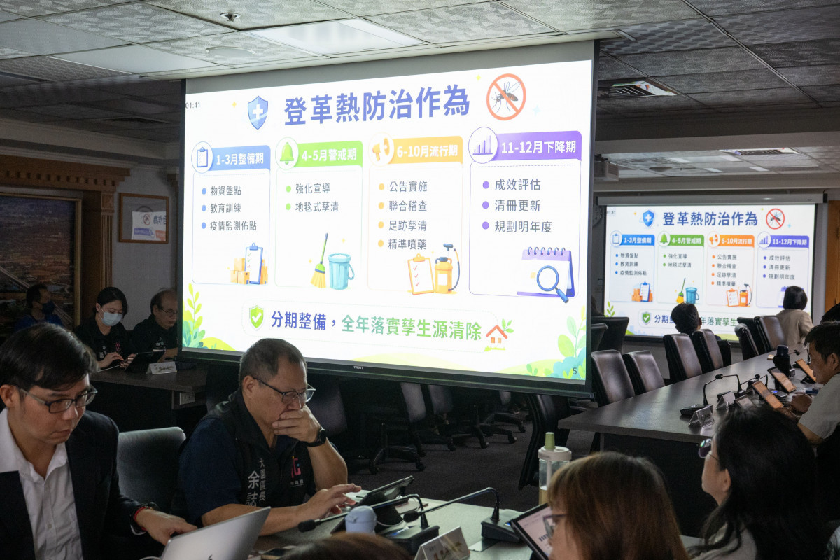 衛生局及農業局「夏季期間之防疫與應對措施」專題報告。