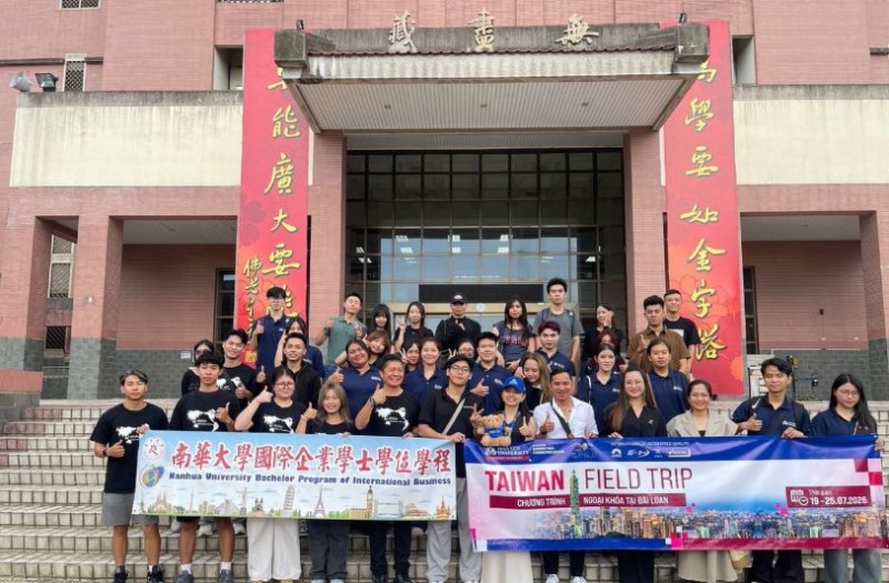 南華大學串聯教育、科技、企業與文化 打造臺越永續交流新典範