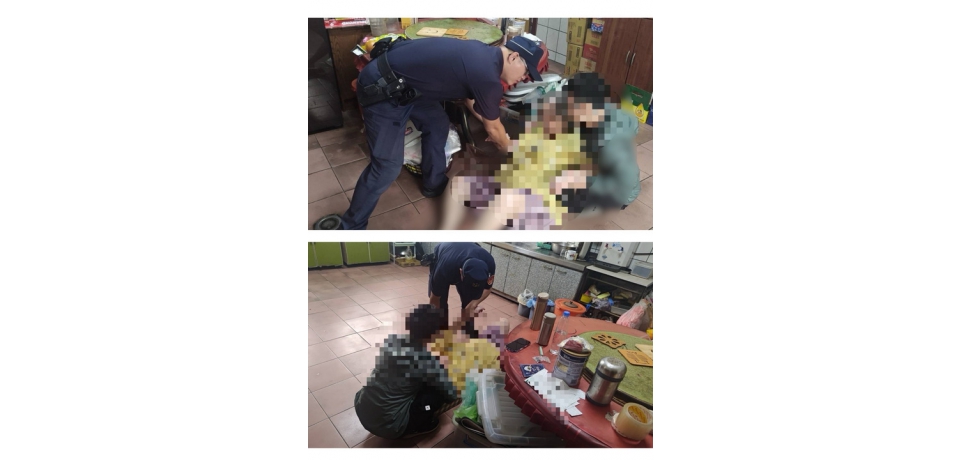 老婦倒臥廚房　斗南警即時通報救護保平安