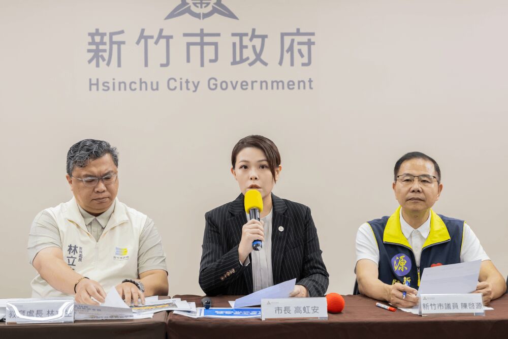 竹市公布校園食安最新進度 高虹安:全面停用涉案品牌油品 197 照片來源:新竹市政府