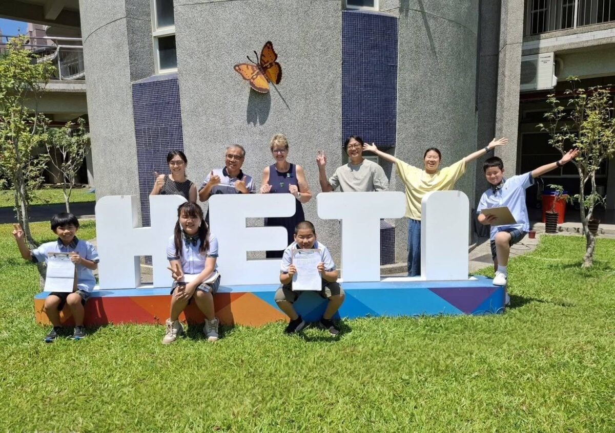 ▲幸福綠校園獲肯定！河堤國小空品淨化區連兩年奪冠。