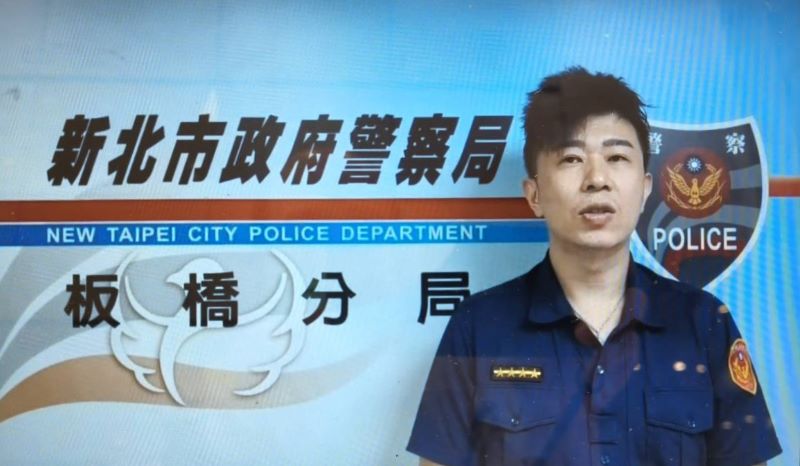 毒駕累犯遇警攔查露餡 板橋男毒駕兼持安毒送辦 21 《圖說》大觀所副所長陳銘峰說明案由。〈板橋分局提供〉