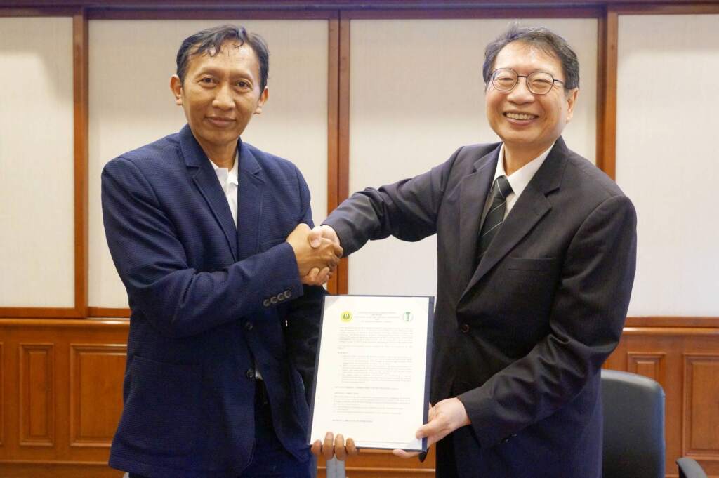 ▲大葉大學與印尼國立雅加達大學締結姐妹校。(圖/大葉大學提供)