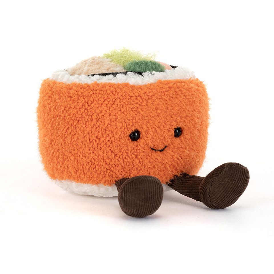 台灣也有賣! Jellycat推出新版「壽司系列」招牌微笑溫暖日常