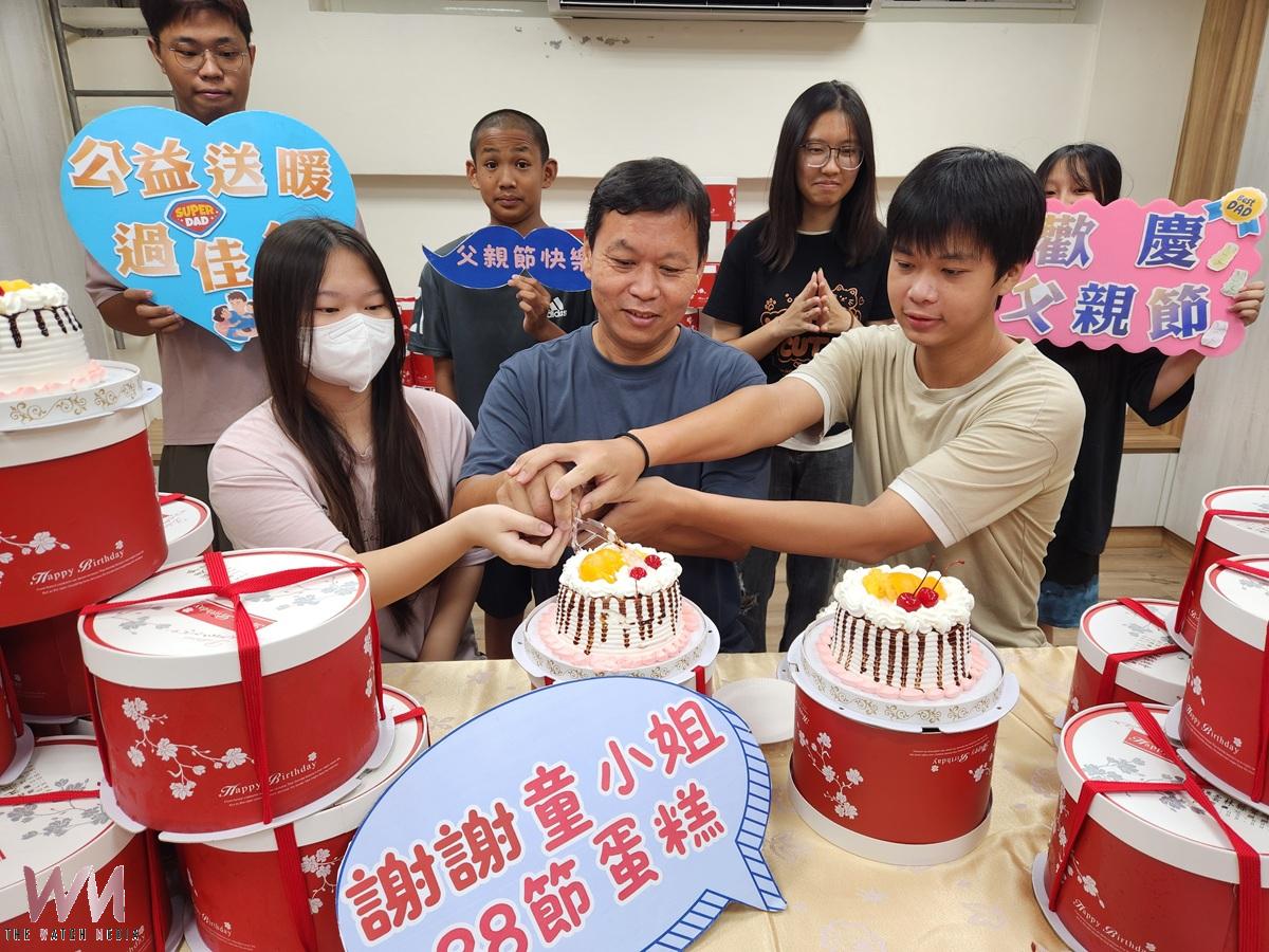 連續12年愛心不斷 童也恬小姐捐贈父親節蛋糕送暖雲林家扶 - https://www.watchmedia01.com