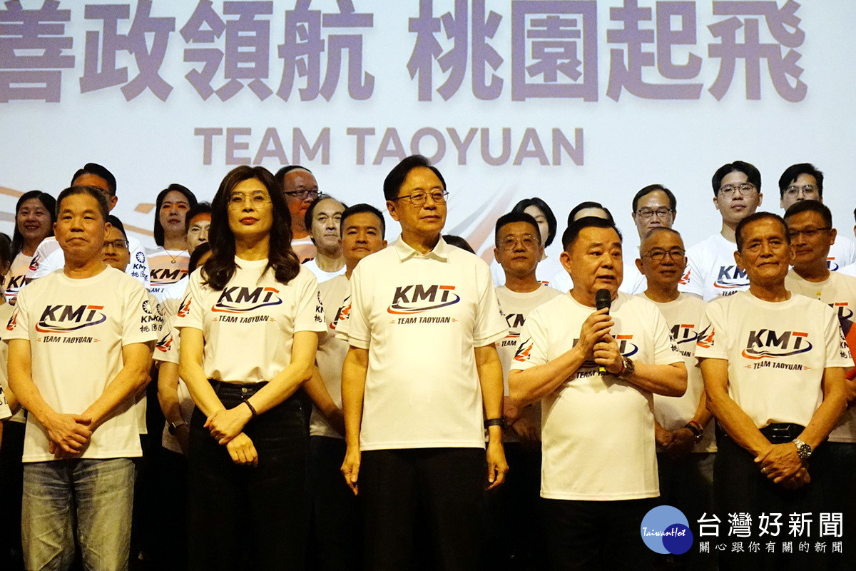 桃園市議長邱奕勝喊話全力支持張善政,年底贏得桃園勝選。<br /><br />