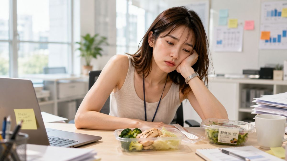 圖/現代越來越多女性,明明控制飲食卻減不下來,反而體重直線上升,其實是身體出狀況了。(AI生成)