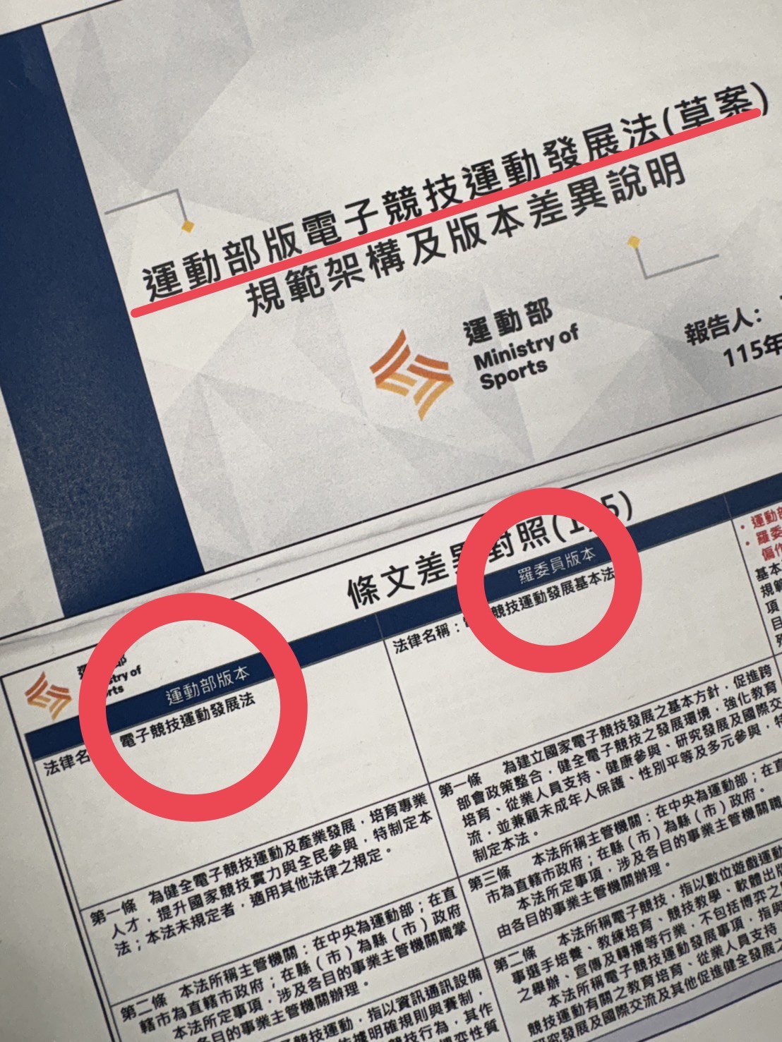 羅廷瑋批民進黨「政治綁架李洋」 籲停止杯葛電競法審查、公開政院版本