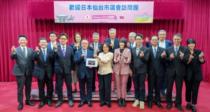 仙台市議會首度拜訪 康議長:期待兩市友誼升溫