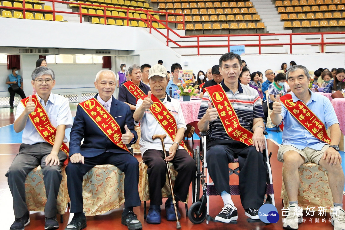 嘉義市政府今天舉行115年模範父親表揚大會／嘉義市府提供