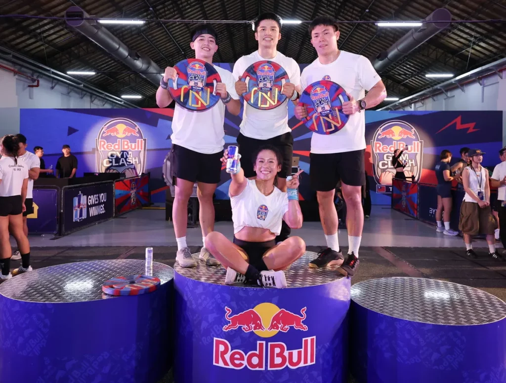 L7 LIAN CROSSFIT憑藉穩定表現，奪下Red Bull Gym Clash台灣冠軍。（Red Bull提供）