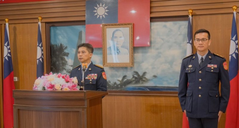 海巡署第五岸巡隊陳琮易隊長履新 持續守護南部海疆