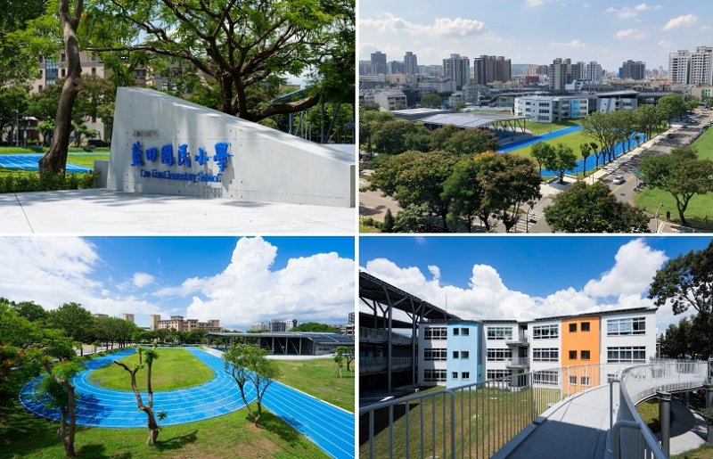 陳其邁主持藍田國小開箱日 全國首座全鋼構淨零校園正式啟用