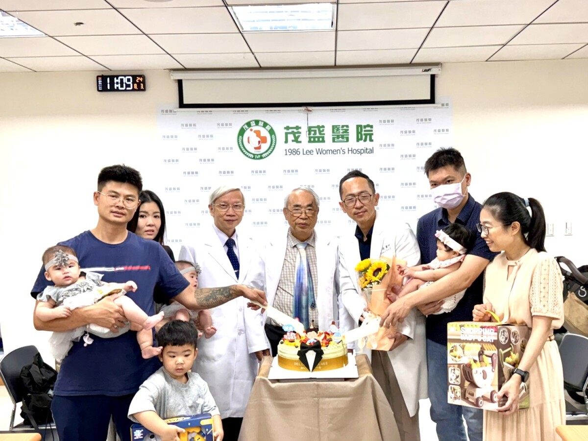 ▲茂盛醫院舉辦試管寶寶家庭慶祝活動，邀請成功迎接新生命的爸爸們共享喜悅。(圖/記者顏淑娟攝)