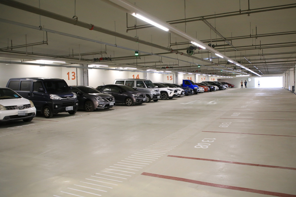 嘉義市嘉北國小地下停車場正式完工啟用／嘉義市府提供