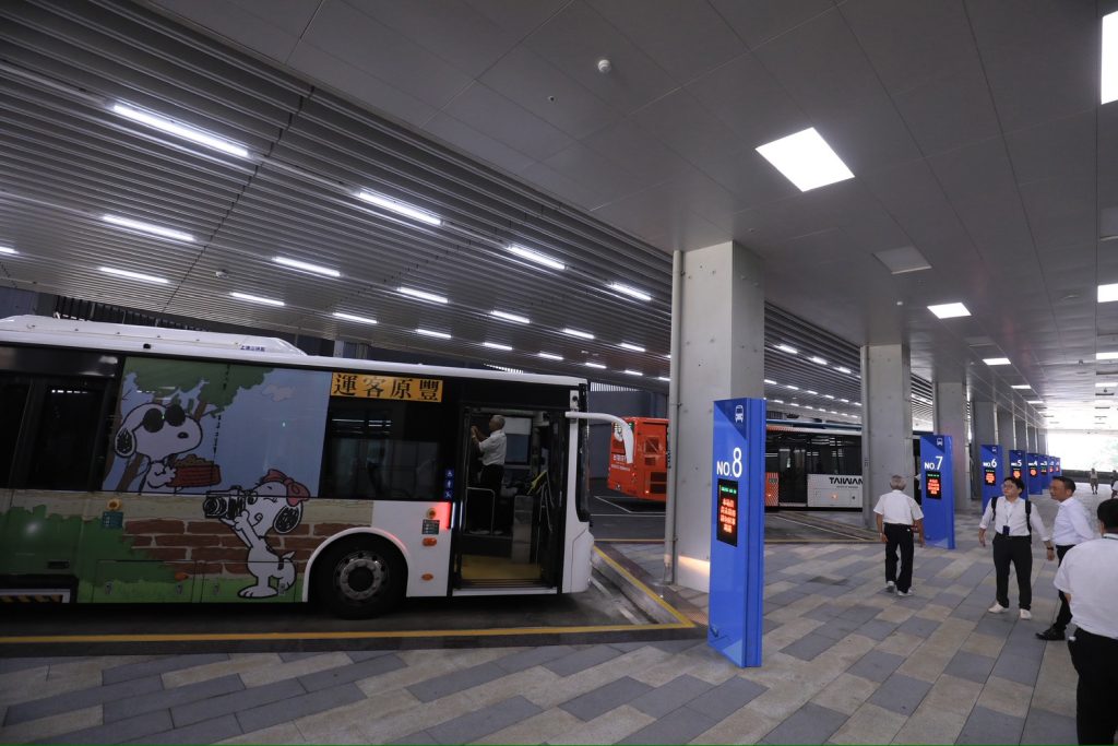 水湳轉運中心公車停車處1