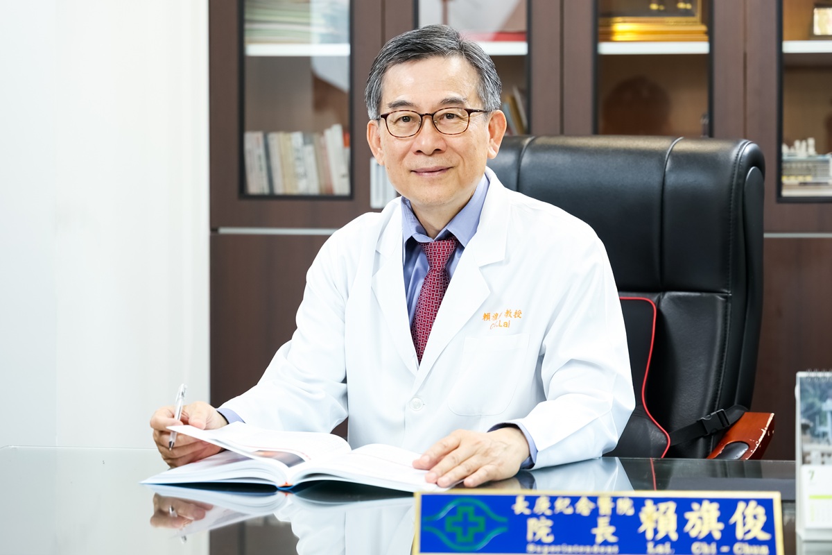 賴旗俊  新北市土城醫院院長 ， 用研究改變眼科治療，打造智慧醫院