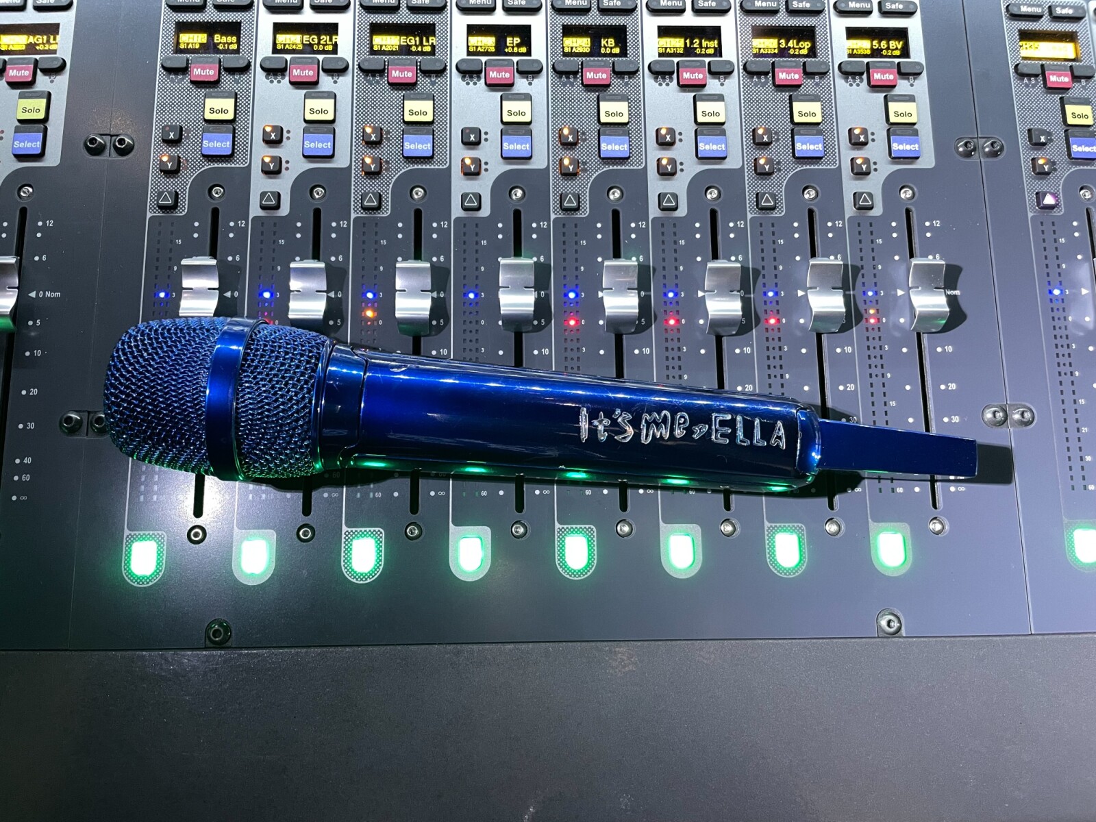 Ella選用Sennheiser Digital 6000無線系統，搭配MM 445麥克風頭