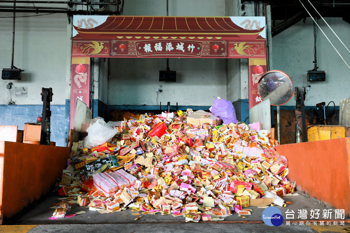 焚化爐紙錢專用投入口。
