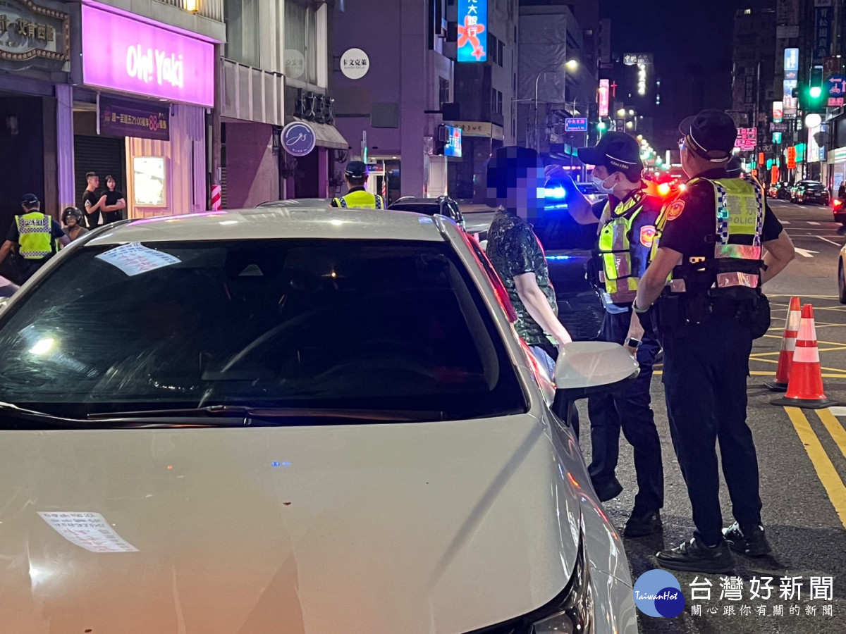 中壢警分局暑期持續規劃擴大路檢及巡邏攔查勤務，強力掃蕩毒駕。