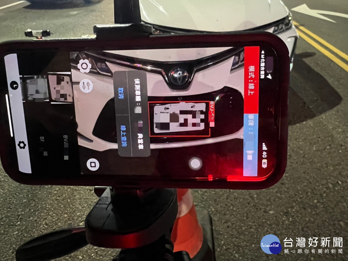 中壢警分局結合即時車牌辨識系統等科技設備提升查緝效能。<br /><br /> <br /><br /> 
