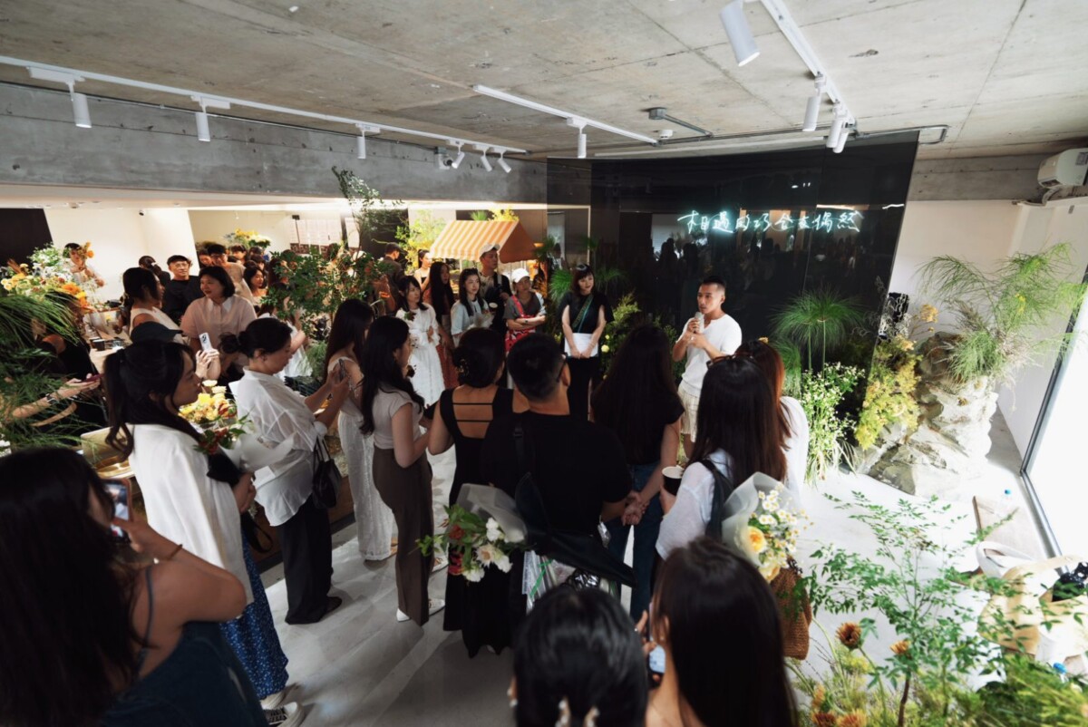 品牌創辦人親自導覽，與現場來賓分享品牌理念與空間故事