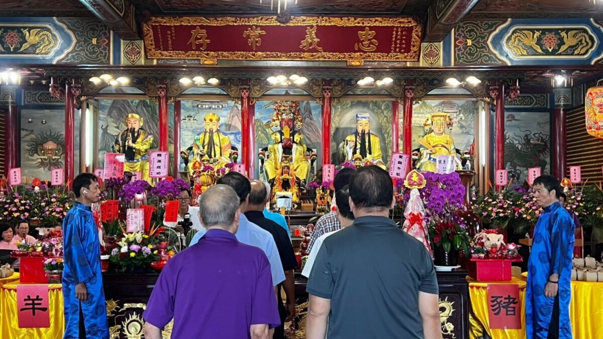 SQ08066 2八卦山大佛寺祝壽關帝