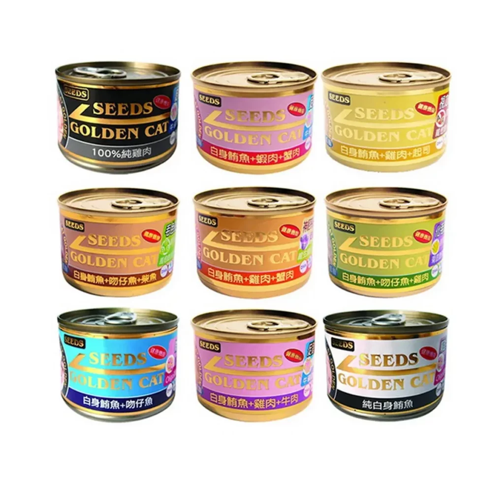 【Seeds聖萊西】GOLDEN CAT健康機能特級金貓大罐,170gx24入組優惠價799元