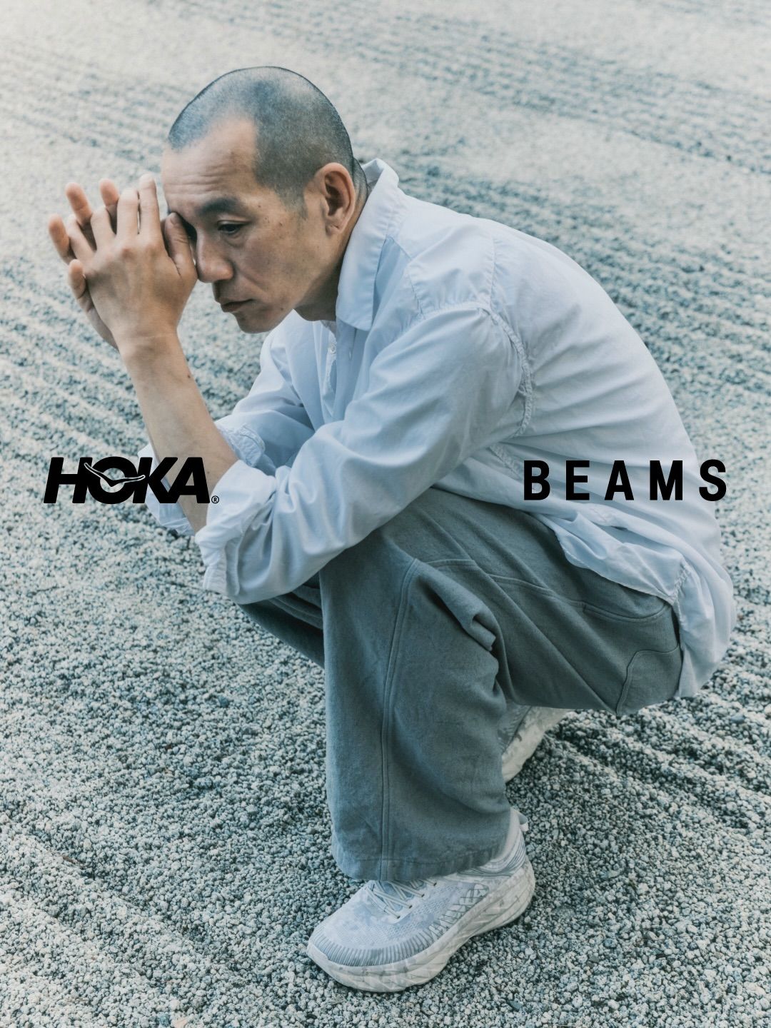法式動能、日式禪意混合體! BEAMS x HOKA聯名款「Bondi 7」登場