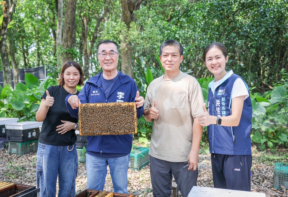 從養蜂場到平安餐會 李四川衝刺行程力挺農友向警消致敬 224 248260806a01