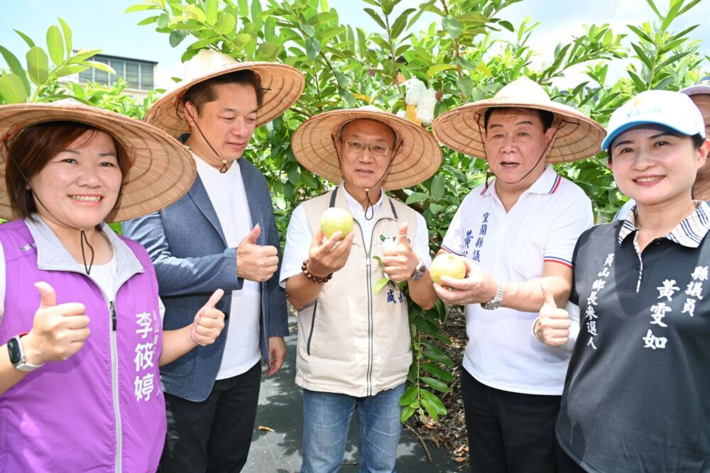 員山紅心芭樂上市! 林茂盛、陳俊宇行銷力挺宜蘭優質農產 220 員山紅心芭樂上市! 林茂盛、陳俊宇行銷力挺宜蘭優質農產 219