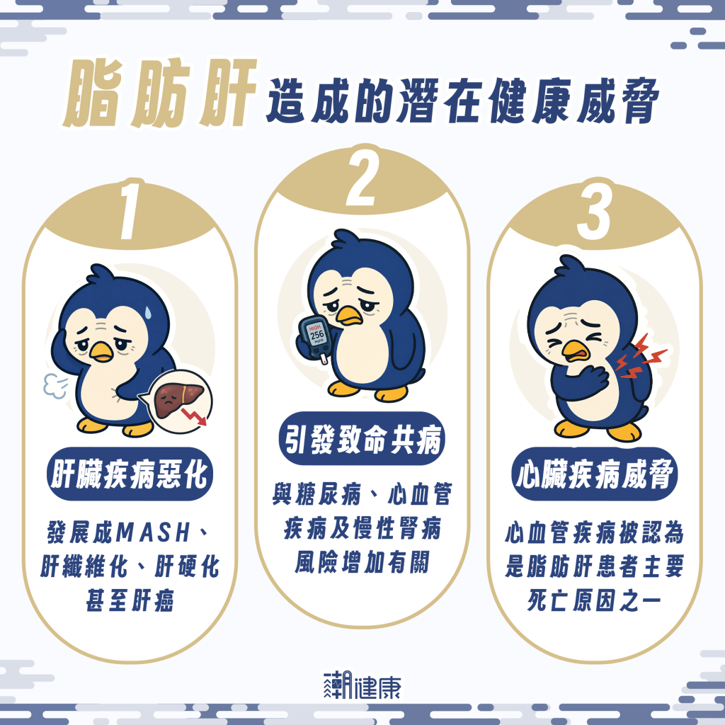 逾七成中年男過重! 脂肪肝恐演變為肝硬化
