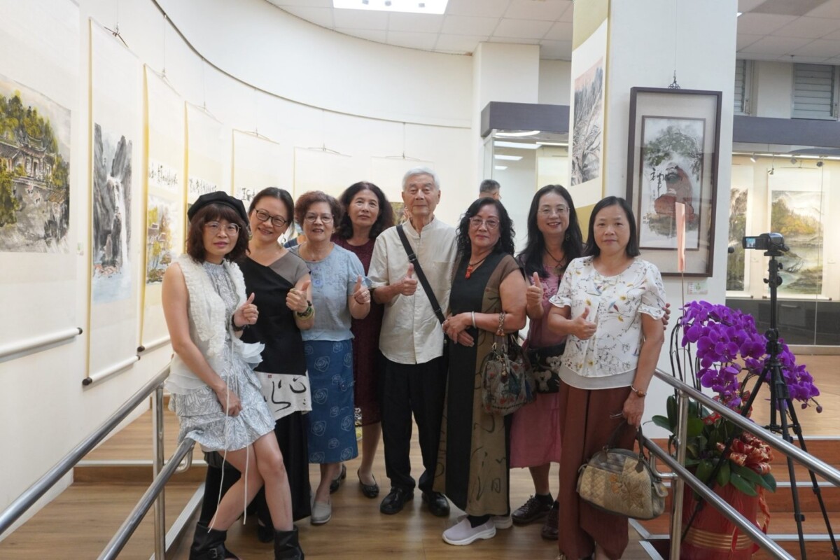 SQ08081 2王貴嬋「墨彩築夢」畫展