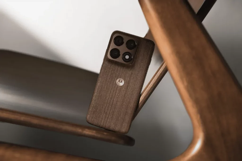 moto edge 70 pro 展現獨特材質機身，將美學再升級