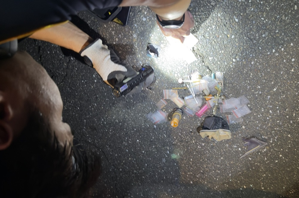 4槍擊破3輪胎逮肇逃犯 50歲男再涉毒駕起獲安毒吸食器 208 cnews204260808a03