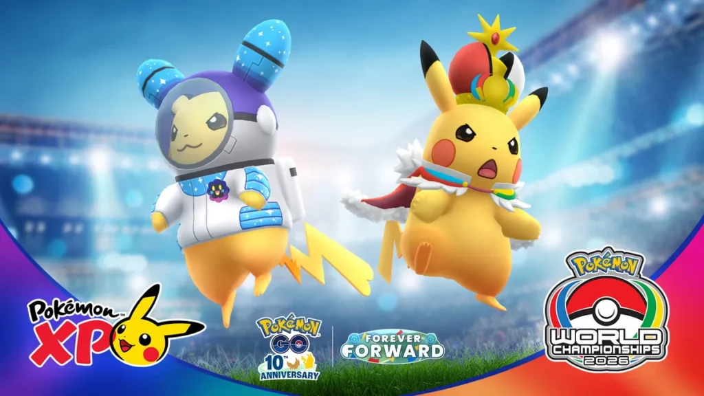 全新的扮裝寶可夢「PokémonXP 2026皮卡丘」及「World Championships 2026 皮卡丘」，將在本次活動登場。