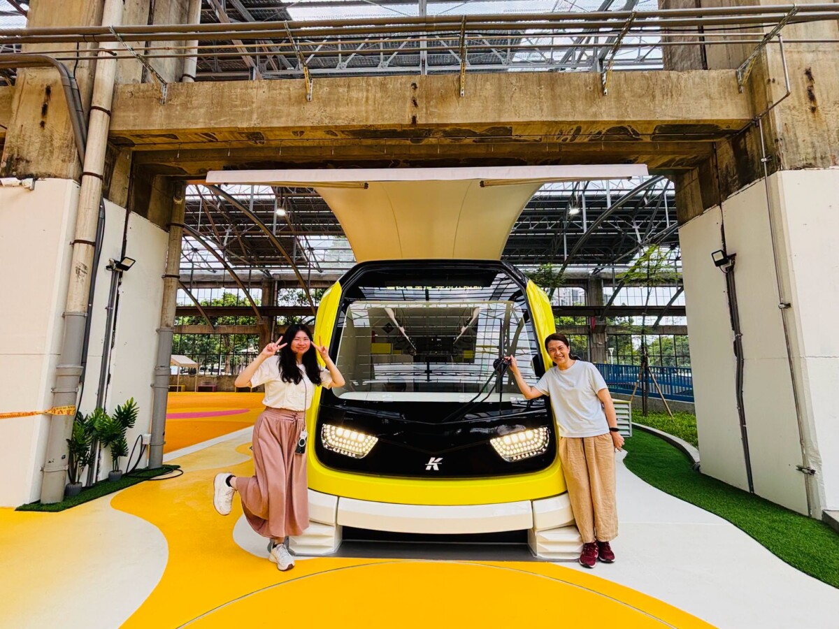 黃線列車模型(圖/翻攝高市捷運工程局臉書)