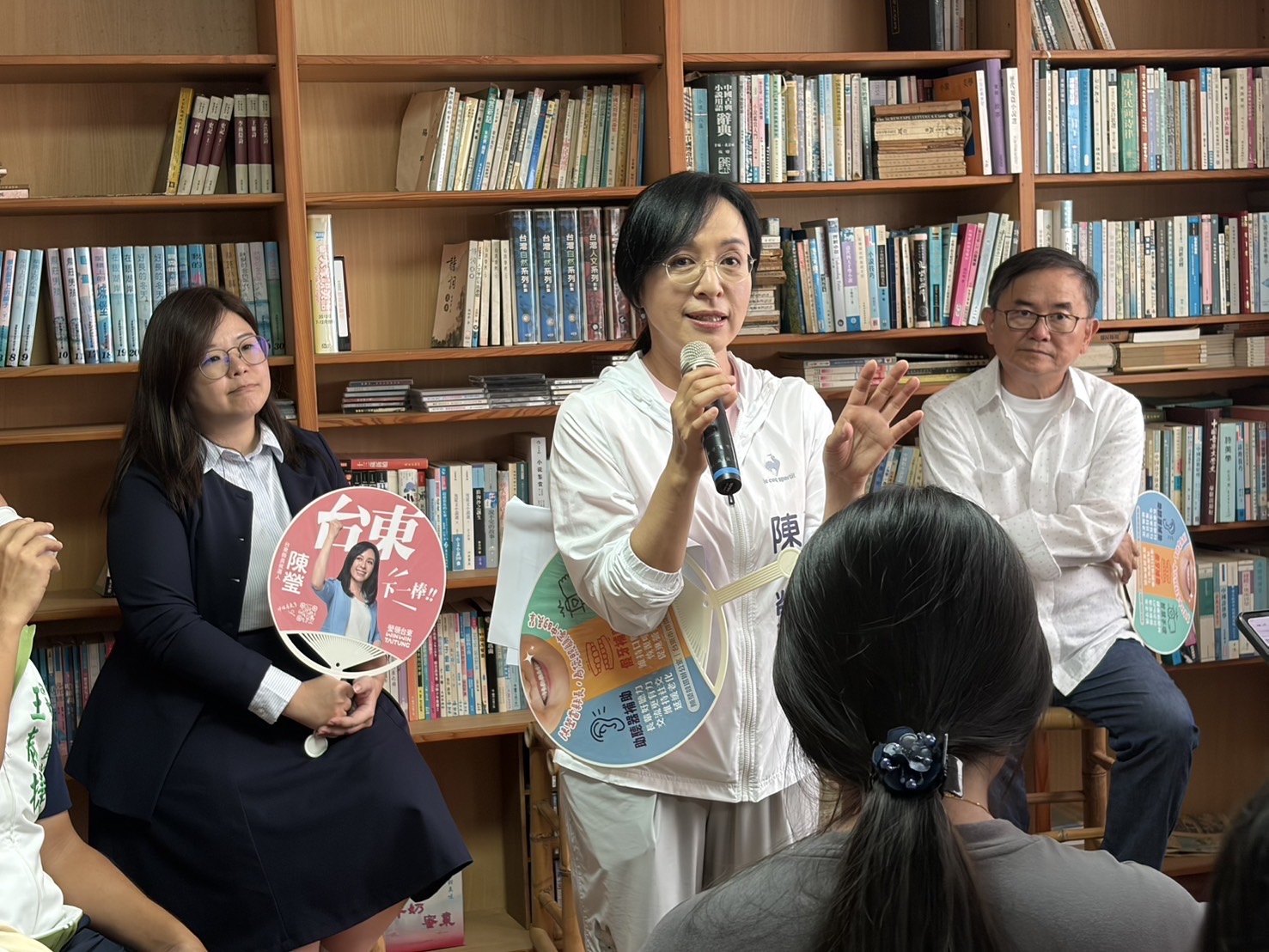 陳瑩提台東4大新住民政見　增設服務據點、推參與式預算 211