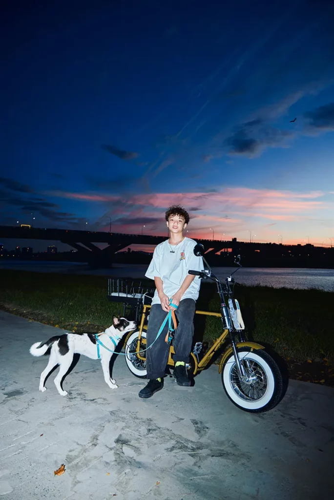 Unimoke minibike 青少年電輔車——牽著狗慢慢騎,後置貨籃載得動放學後的日常