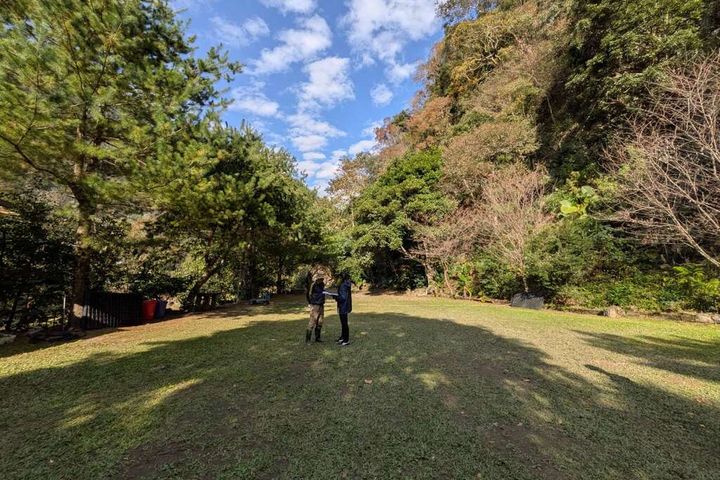 邦古河那彎露營區。 圖:臺中市政府觀光旅遊局/提供