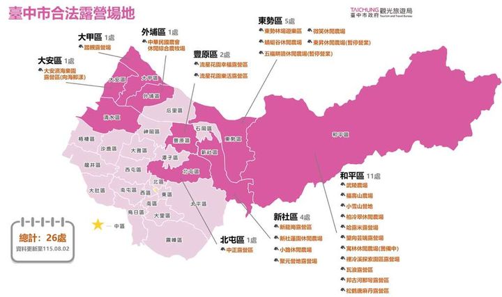 台中山海露營消暑趣 走進森林與濱海體驗夏季涼感
