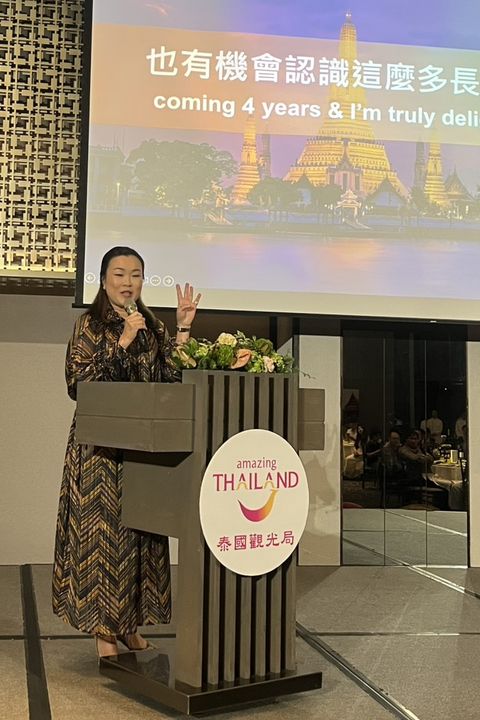 泰國觀光局台北辦事處新任處長佈達晚宴 張瑞祺Pornsiri Chardpornpun接任