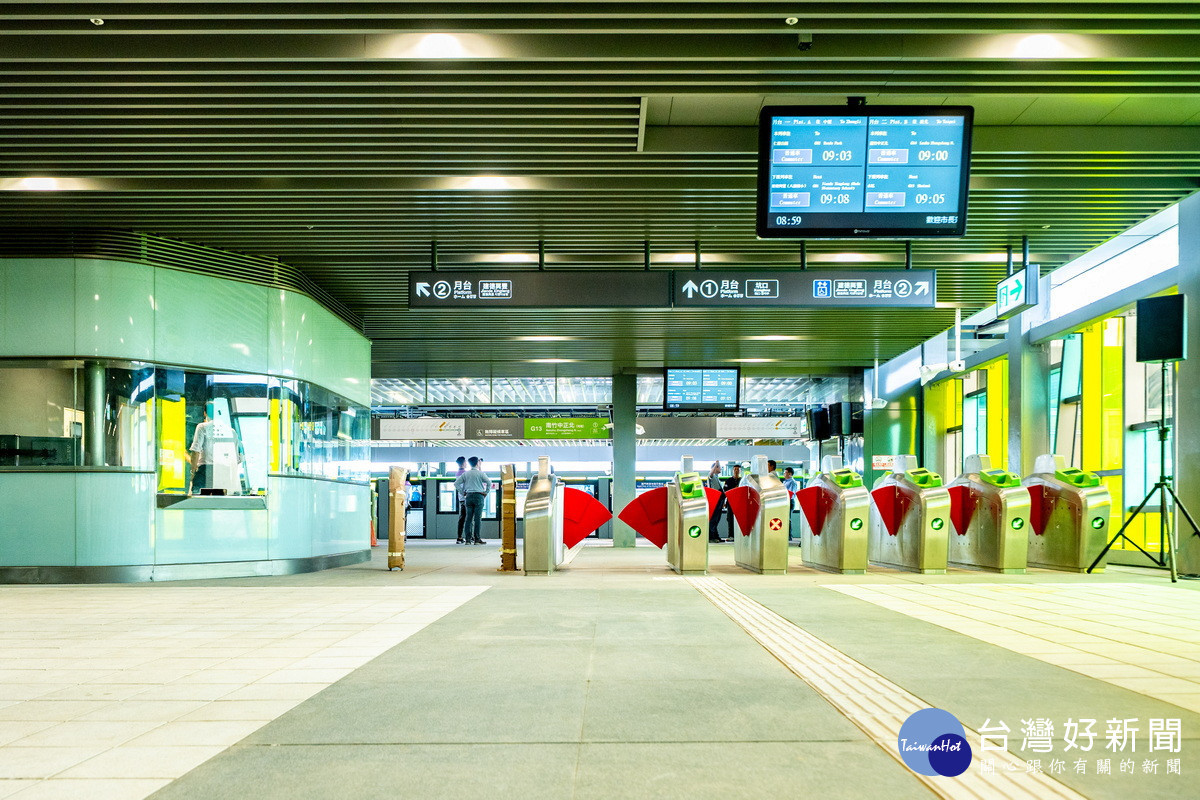 「桃園捷運綠線G13南竹中正北站」內部設計。<br /><br />