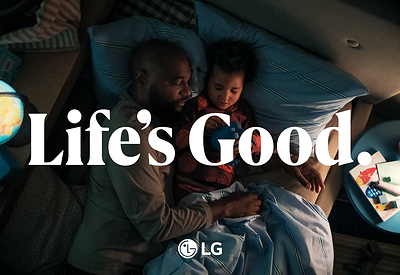 A scene from the 2026 Life's Good campaign film. A scene from the 2026 Life's Good campaign film.