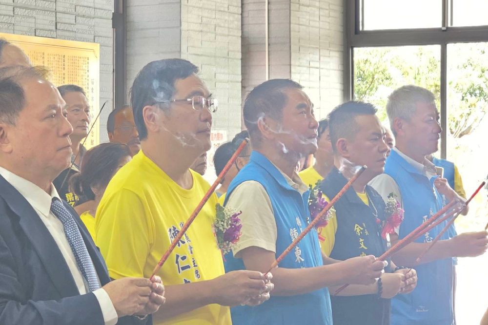 苗栗萬善祠暨范苟祠完成遷移安奉　余文忠感謝鍾東錦讓先靈安息 215