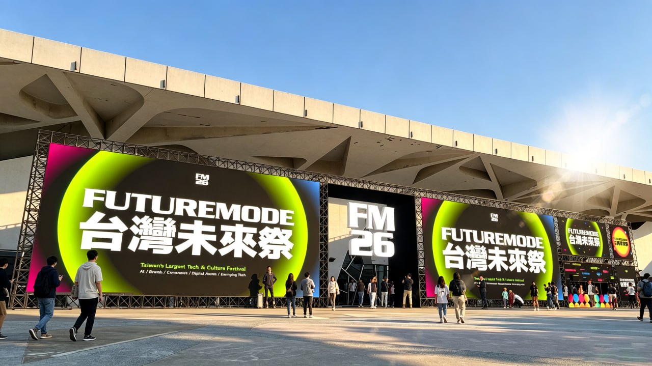 台灣未來祭9月登場 集結AI、數位資產與新興科技 209 CNEWS195260813a01