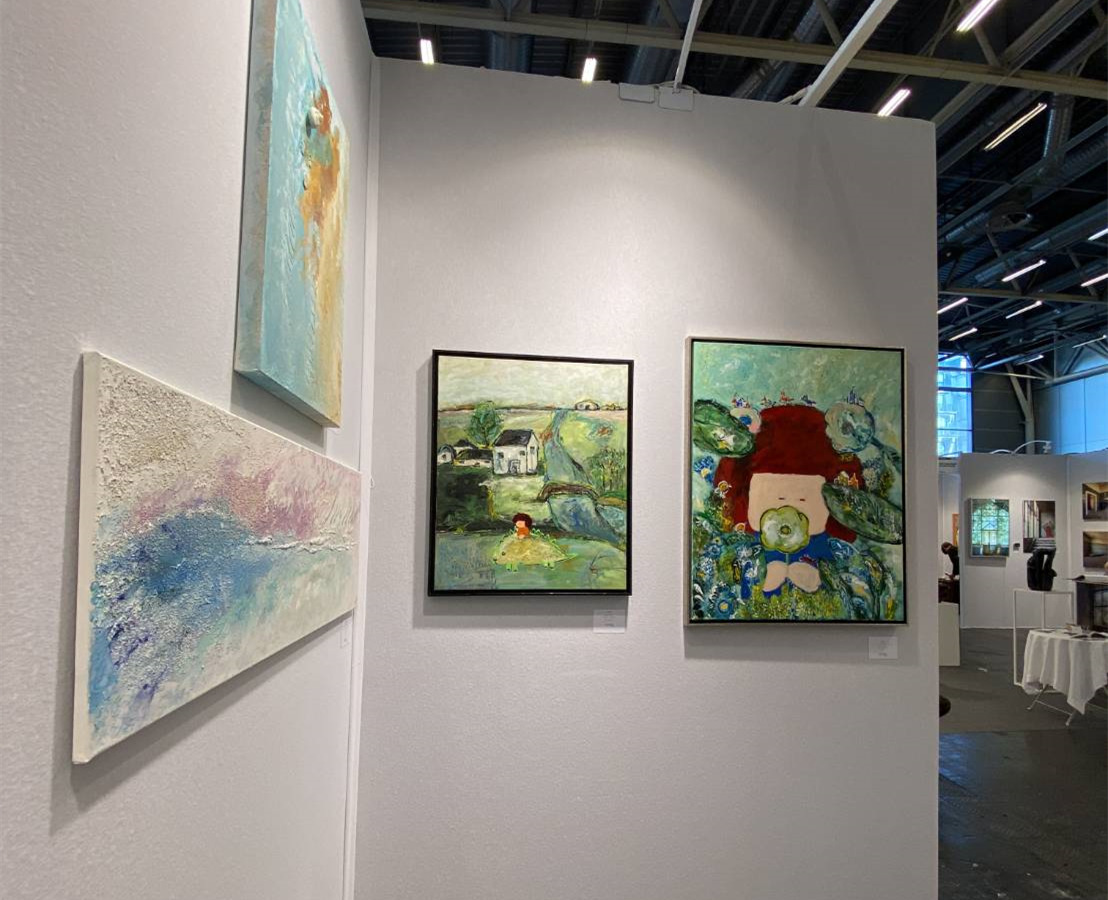 寧芮潔作品藝術價值得到有識之士和藝術品藏家的認可。(圖/寧芮潔提供)
