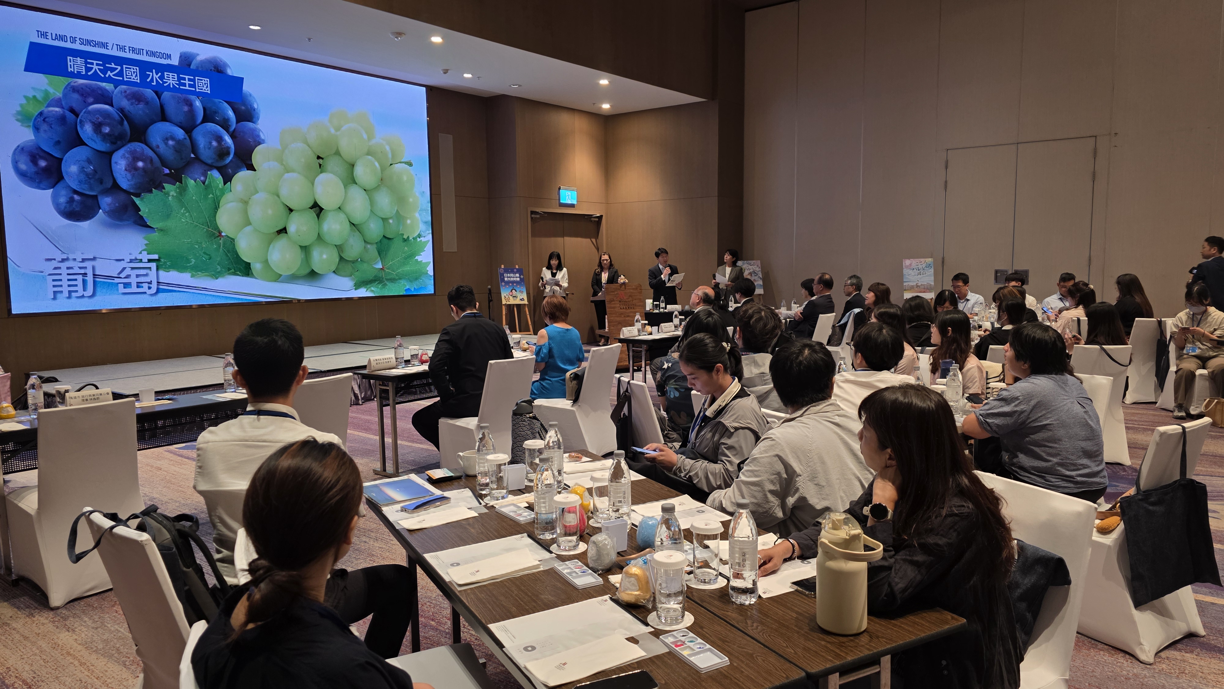 現在吃正是時候！岡山縣長伊原木隆太盛情邀約到日本親嚐麝香葡萄